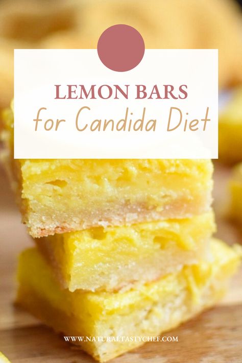 Candida Friendly Desserts, Candida Desserts, Candida Cleanse Recipes, Anti Candida Recipes, Lemon Bar Recipe, Anti Candida Diet, Candida Recipes, Diet Soup Recipes, Candida Diet Recipes