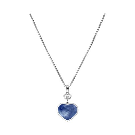 Chopard Happy Hearts 18ct White Gold Mother Of Pearl 0.05ct Diamond Necklace Chopard Happy Hearts, Chopard Jewelry, Dancing Diamond, S Heart, Women Around The World, Happy Heart, Core Values, White Diamonds, The Happy