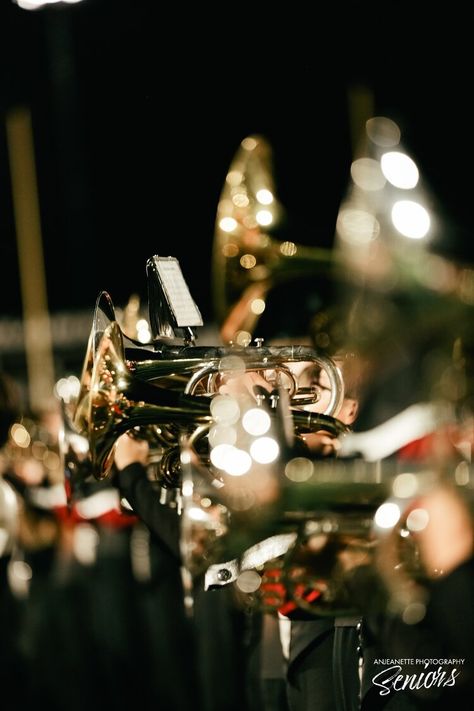 Brass Band Aesthetic, Marching Band Photoshoot Ideas, Marching Band Astethic, High School Band Aesthetic, School Band Aesthetic, Marching Band Wallpaper, High School Band Pictures, Marching Band Photography, Band Aesthetic High School