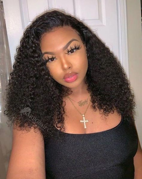 Makeup Flawless, Black Lady, Indian Remy Hair, Sew Ins, Lace Front Human Hair Wigs, Curly Human Hair Wig, Human Virgin Hair, Lace Front Human Hair, Lace Hair