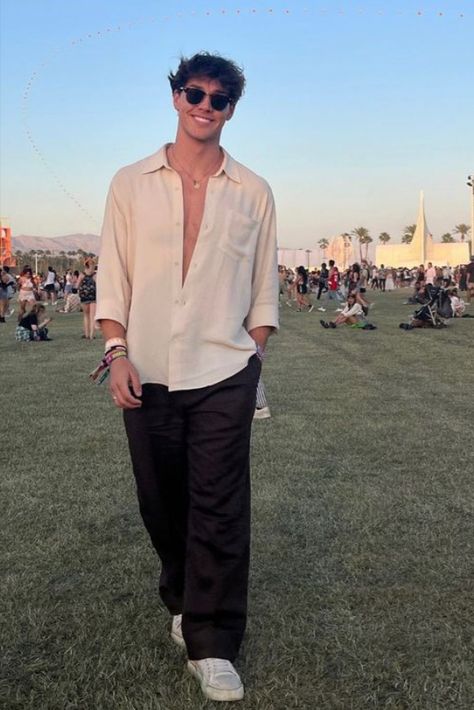 Party Outfit Men, Festival Outfits Men, Shirt Outfit Men, Minimalist Fashion Men, Mens Summer Outfits, Classy Outfits Men, Mens Casual Outfits Summer, Street Style Outfits Men, Men Stylish Dress