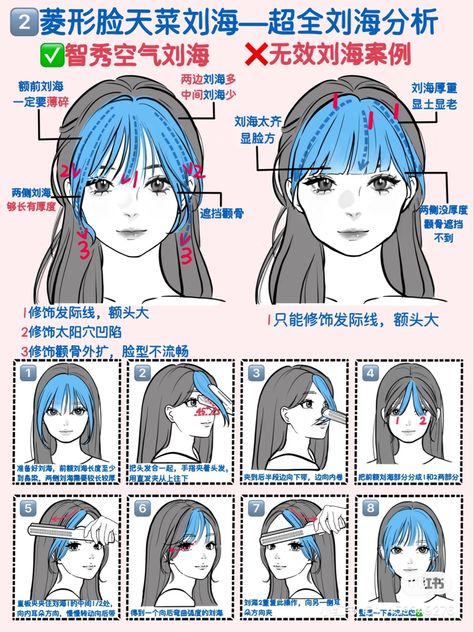 Diamond Face Haircut, Diamond Face Shape Hairstyles, Diamond Face Shapes, Rectangle Face Shape, Hair For Round Face Shape, Diamond Face Hairstyle, Rectangle Face, Haircut For Face Shape, Haircut For Square Face