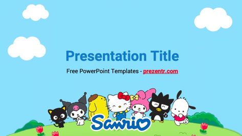 Sanrio Presentation Template, Sanrio Powerpoint Template, Sanrio Powerpoint, Sanrio Google Slides, Sanrio Presentation, Sanrio Template, Free Google Slides Templates, Cartoon Template, Free Ppt Template