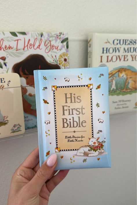 His First Bible (Baby’s First … curated on LTK Baby Bible, Bible Books, Books Of The Bible, Bible, Nursery, Cottage, Jesus, Baby Shower