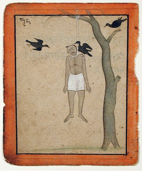 Three Crows, Bruce Lee Art, South Asian Art, Persian Miniature, Ancient Paintings, Esoteric Art, Collage Art Projects, Eastern Art, Indian Paintings