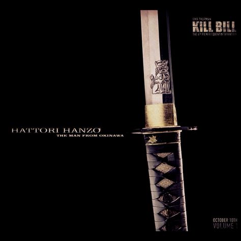 I want one Hattori Hanzo samurai sword. Hattori Hanzo, Kill Bill, Samurai Swords, Luxury Watches For Men, Asian Art, Framed Art Prints, I Want, Framed Art, Art Prints