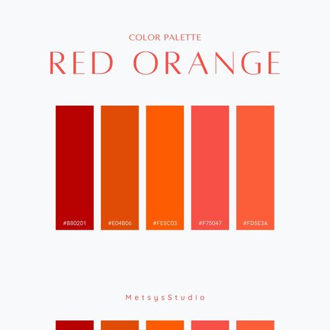 Orange Red Colour Palette, Red Orange Color Palette, Red Carrot, Orange Color Palette, Carrot Colour, Orange Palette, Orange Color Schemes, Brand Palette, Color Design Inspiration