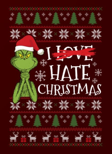 The Grinch - I Hate Christmas Grinch Wallpaper, I Hate Christmas, Grinch Quotes, Hate Christmas, Grinch Who Stole Christmas, Grinch Christmas Decorations, Tool Band, Xmas Wallpaper