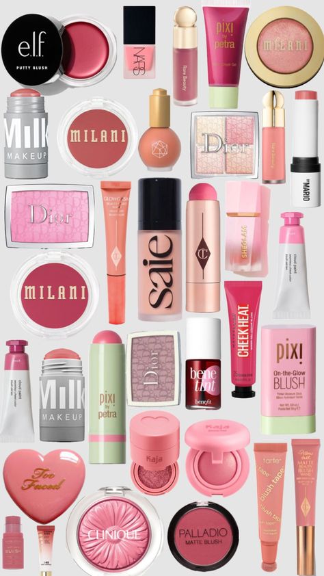 Dior Blush, Milani Makeup, Skincare Samples, Free Skincare, Matte Blush, Top Makeup Products, Fancy Makeup, Makeup Items, Makeup Essentials