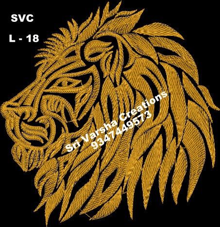 Embroidery Design On Shirt, Lion Embroidery Design, Embroidery For Kids, Design On Shirt, Lion Embroidery, Machine Embroidery Designs Projects, Kids Embroidery, Men's Kurta, Blouse Design Images