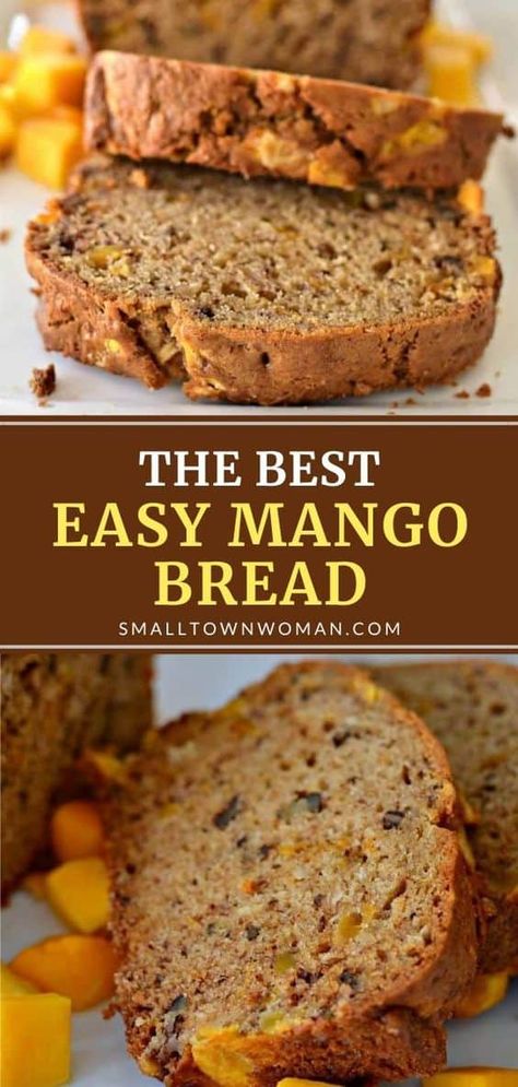 Mango Quick Bread, Dried Mango Recipe Desserts, Fruit Bread Recipes Loaf Pan, Mango Scones, Mango Loaf, Mango Bread Recipe, Mango Bread, Azteca Tattoo, Mango Dessert Recipes