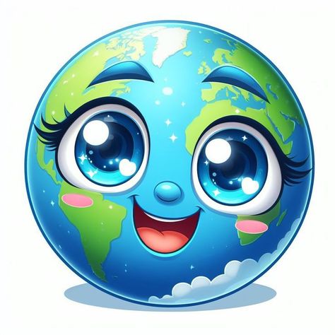 Kawaii Earth, School Wall Art Ideas, Aesthetic Highlight Covers Instagram Pink, Aesthetic Tumblr Backgrounds, Shading Drawing, Paper Flower Patterns, Cartoon Drawings Of Animals, Emoji Images, Kids Around The World