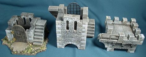 Mid Evil Castle Project, Castle Diorama, Stone Keep Castle Model Project, Castle Layout, Mordhiem Terrain, Hirst Arts, Gallowdark Terrain, Scenery Ideas, Egyptian Temple