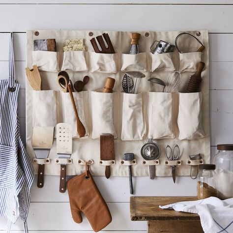 Hack Your Pantry With These 26 Space-Saving Storage Ideas - Dwell Restauration Hardware, Shelving Solutions, Wall Organizer, Wall Organization, Studio Ideas, Garage Storage, Natural Living, Wall Hanger, Sewing Room