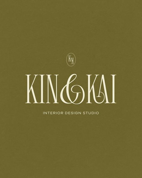 Kin & Kai ✨ A uniquely crafted wordmark logo design for our esteemed interior design client, epitomizing timeless luxury and elegance. We create branding for startups, small/medium businesses and personal brands who aspire to be have a memorable and authentic brand. Order your branding package via the link in bio. Limited availability in May! #brandingdesign #brandingstudio #logoideas #customlogo #modernbranding #logotype #logobranding #smallbusinessbranding #logoinspiration #premadelogo ... Elegant Personal Branding, Elegant Wordmark Logo, Luxury Wordmark Logo, Luxury Personal Branding, Old Money Logo Design, Luxury Fonts Branding, Elegant Logo Design Luxury, Events Logo Design, Airbnb Branding