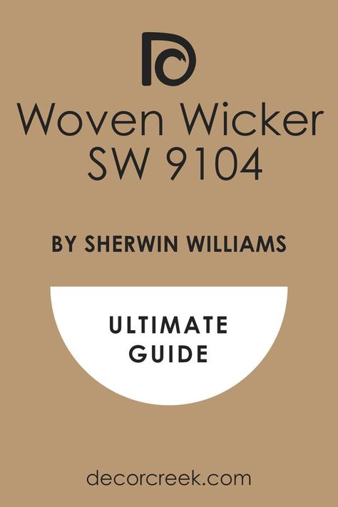 Woven Wicker SW 9104 Paint Color by Sherwin Williams | Ultimate Guide Sw Basket Beige, Woven Wicker Sherwin Williams, Sherwin Williams Coordinating Colors, Trim Colors, Color Pairs, Color Pairing, Coordinating Colors, Sherwin Williams, Paint Color