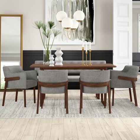 6 Piece Dining Set, Dining Area Design, Breakfast Nook Dining Set, Nook Dining Set, Solid Wood Dining Set, Modern Dining Room Tables, 5 Piece Dining Set, Affordable Furniture, Modern Dining Room