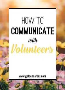 Volunteer Management, Activity Director, Volunteer Programs, Communication Is Key, Free Activities, Effective Communication, My Job, Communication, How To Become