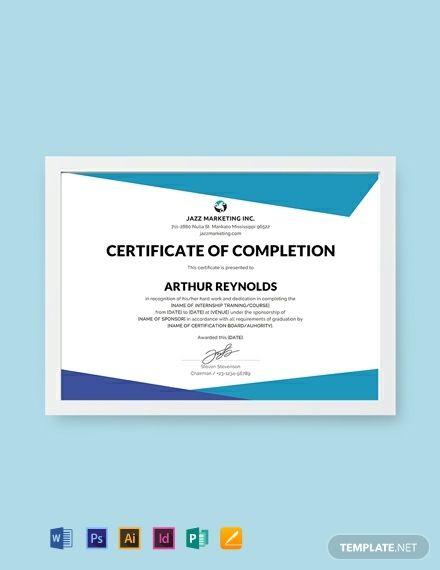 Free Training Completion Certificate Templates (1) - TEMPLATES EXAMPLE | TEMPLATES EXAMPLE Words For Amazing, Certificate Of Participation Template, Completion Certificate, Course Completion Certificate, Certificate Format, Certificate Of Completion Template, Certificate Of Achievement Template, Free Certificate Templates, Training Certificate