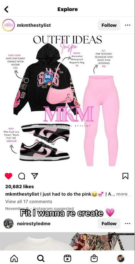 Triple Pink Dunks Outfits Winter, Outfit Ideas For Triple Pink Dunks, Needlework Dunks Outfit, Pink Foam Black Dunks Outfit, Triple Pink Dunks Outfits Shein, Fits With Triple Pink Dunks, Tripple Pink Dunks Fits, Triple Pink Dunks Outfits, 4s Outfit Women