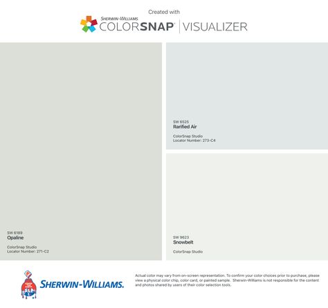 Opaline Sherwin Williams, Sherwin Williams Opaline, Contented Sherwin Williams, Color Chip, Kids' Bathroom, Wall Paint, Sherwin Williams, Color Card, Bedroom Makeover