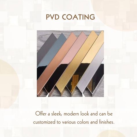 PVD ( Physical Vapour Deposition ) coatings have emerged as a significant factor in interior design, providing a variety of finishes and colors that enhance aesthetics. Whether enhancing furniture, architectural components, or decorative pieces, PVD coatings introduce sophistication and resilience to indoor environments. A luxurious piece of furniture adorned with timeless elegance and metallic effects is ideal for PVD coating. Classic gold and silver radiate regal allure, whereas rose gold ... Pvd Coated Furniture, Bronze Paint, Pvd Coating, Classic Gold, Metal Finishes, Gold And Silver, Luxury Hotel, Decorative Pieces, Timeless Elegance