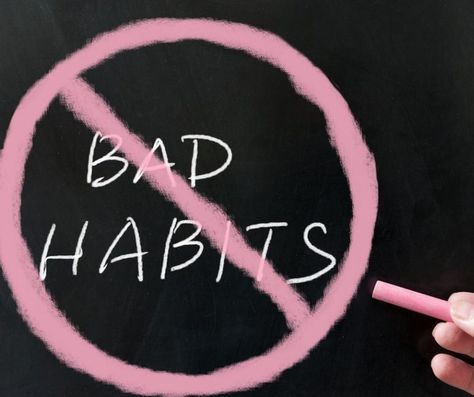 Habits to Quit Now for a Happier You! - Honey Good® Habits To Quit, Break Bad Habits, Stained Teeth, New Inventions, Behavior Change, Bad Habit, Social Media Trends, Self Conscious, Data Security