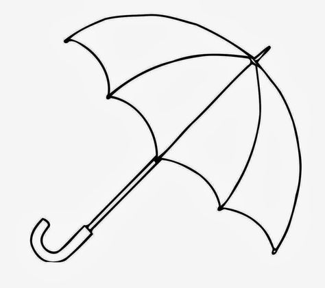 1240x1102 Umbrella Clipart Pencil Sketch Umbrella Template, Umbrella Coloring Page, Umbrella Drawing, Umbrella Craft, Cute Umbrellas, Kids Umbrellas, Candy House, Stamp Ideas, Umbrella Art