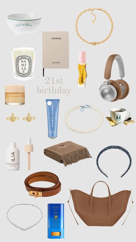 21st birthday presents 🦋 21 Presents For 21st Birthday, 21st Birthday Gift Ideas, 21st Presents, 21st Birthday Presents, 21st Birthday Gifts, 21st Gifts, Birthday Wishlist, Birthday Gift Ideas, 21st Birthday