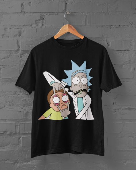 Rick And Morty Birthday, Rick And Morty Tshirt, Rick And Morty T Shirt, Rick And Morty Shirt, Cool Shirt Designs, Get Schwifty, Rick Y Morty, Funny Tshirt, Fashion Aesthetics