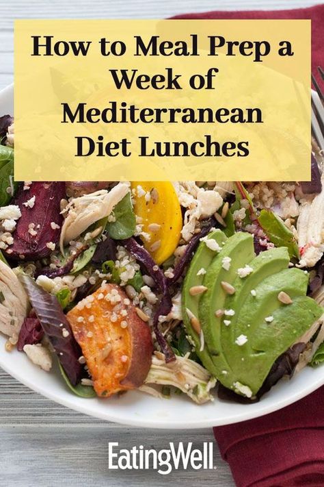 Mediterranean Lunches, Lunches For The Week, Mediterranean Diet Food List, Mediterranean Recipes Healthy, Mediterranean Diet Recipes Dinners, Mediterranean Diet Meal Plan, Easy Mediterranean Diet Recipes, Mediterranean Diet Plan, Diet Food List