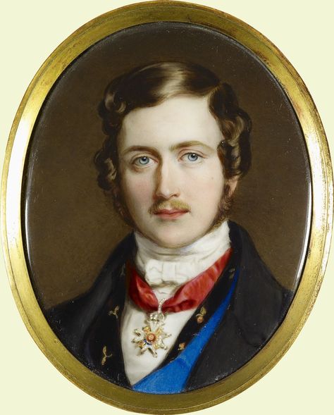 Prince Albert (1819-1861)  by William Essex  Signed and dated 1841 Royal Collection Trust Victorian Miniatures, Prins Albert, Historical Portraits, Young Queen Victoria, Era Victoria, Queen Victoria Family, Queen Victoria Prince Albert, Victoria Prince, German Empire