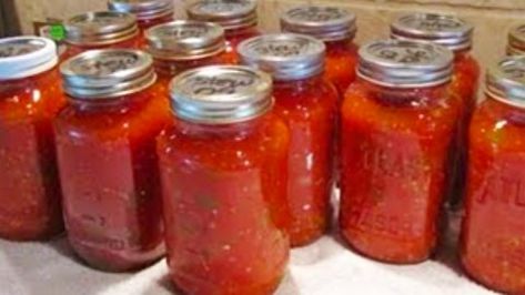 Canning Spaghetti Sauce Recipes, Canning Spaghetti Sauce, Spaghetti Sauce Recipes, Canned Spaghetti Sauce, Preserving Foods, Diy Joy, Spaghetti Sauce Recipe, Six Sisters, Joy Of Cooking