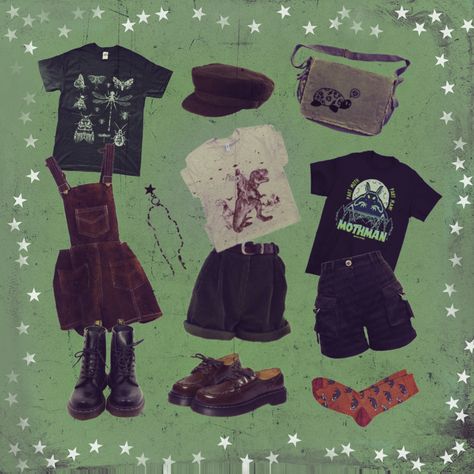 corvidcore goblincore gremlincore crowcore aesthetic Corvidcore Aesthetic, Goblincore Summer, Gremlincore Outfits, Crowcore Aesthetic, Crowcore Outfit, Goblincore Aesthetic Outfits, Cryptidcore Aesthetic, Leaf Aesthetic, Goblincore Outfits