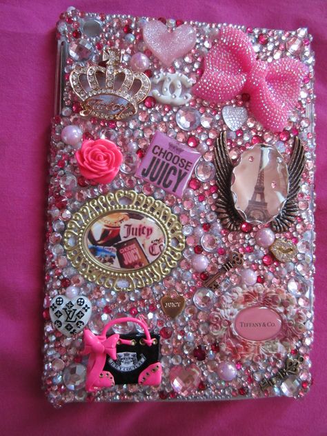 Mini Ipad Case Mcbling Wallpaper, Mcbling Aesthetic, Backgrounds For Your Phone, 2000s Pink, Pretty Journals, Early 2000s Fashion, Pink Glam, Step Mom, Trashy Y2k