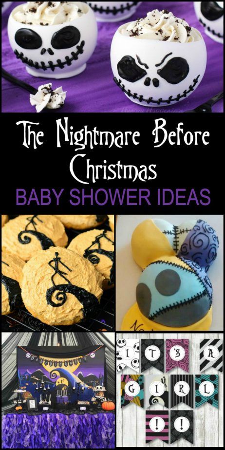 Nightmare Before Christmas Baby Shower Ideas | The perfect way to welcome your little nightmare into the world. #nightmarebeforechristmas #babyshower #jackskellington #NBCbabyshower | simplisticallyliving.com Nightmare Before Christmas Babyshower, Christmas Baby Shower Ideas, Nightmare Before Christmas Baby, October Baby Showers, Halloween Gender Reveal, Baby Shower Pictures, Nightmare Before Christmas Decorations, Halloween Baby Shower Theme, October Baby