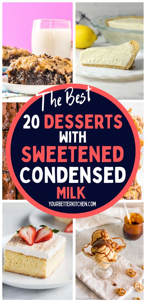 Sweeten Condensed Milk Recipes Desserts, Desserts With Sweetened Condensed Milk, Recipes With Sweetened Condensed Milk, Sweetened Condensed Milk Desserts, Condensed Milk Recipes Easy, Recipes Using Condensed Milk, Condensed Milk Recipes Desserts, Condensed Milk Desserts, Milk Recipes Dessert