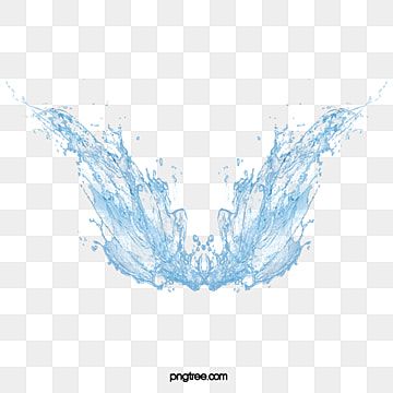 Water Clipart, Wings Clipart, Water Wings, Transparent Wings, Wings Png, Water Fairy, Frozen Water, Gym Art, 4 Elements