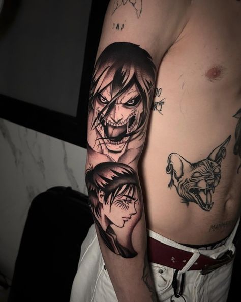 David Tattoo, Damiano David, Attack On Titan, Tattoos, Quick Saves