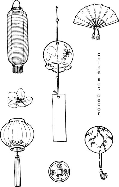 Japanese Lantern Illustration, Japanese Lanterns Drawing, Japanese Lantern Tattoo, Chinese Lantern Drawing, Lanterns Drawing, Isometric Sketch, Sketch Black And White, Lantern Drawing, Lantern Illustration