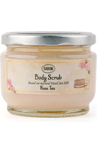 Sabon Body Scrub Rose Tea exfoliate Rose Body Scrub, Hands Massage, Sea Salt Body Scrub, Sea Salt Scrubs, Borage Oil, Salt Body Scrub, Dead Sea Salt, Sugar Body Scrub, Sugar Body