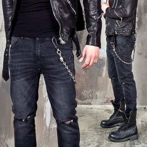 Metalhead Fashion, Look 80s, Rocker Style, Estilo Punk, Punk Outfits, Alternative Outfits, Character Outfits, Jeans Brands, Leather Jackets