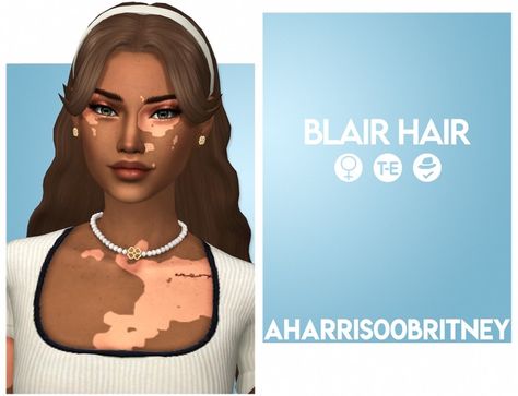 Sims 4 Gossip Girl Cc, Feminine Hair, Ts4 Hair, Cc Shopping, Sims Inspiration, Cc Hair, Pelo Sims, Sims 4 Mm Cc, Play Sims