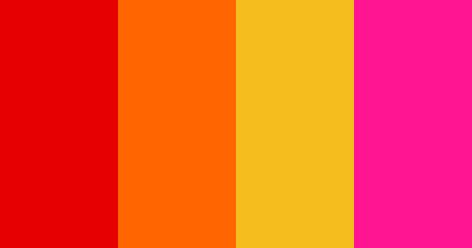 Red Pink Orange Yellow Color Palette, Orange Pantone Colour Palettes, Salon Esthetics, Pink And Orange Color Palette, Ceiling Colors, Orange Color Scheme, Orange Color Combinations, Yarn Color Combinations, Orange Palette