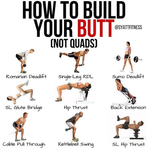 💥HOW TO BUILD YOUR BUTT (NOT QUADS)💥 - �🦄1 thing that’s important to know is a nice butt is a very nice. We all like a nice butt. Men like a… Muscle Abdominal, Bad Knees, Glute Workout, Leg And Glute Workout, Trening Fitness, Strong Legs, Glute Bridge, Motivation Fitness, Lower Body Workout