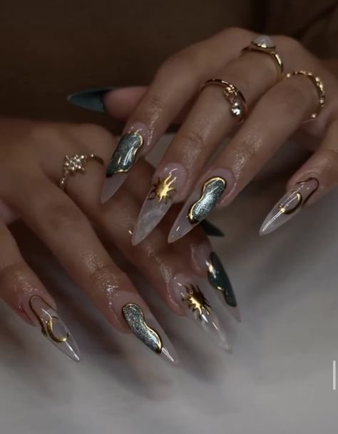 Nails, Silver, Gold, Art