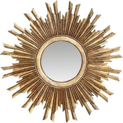 Sunburst Mirrors - 10 Best & How To Use Them Gold Starburst Mirror, Gold Sunburst Mirror, Sun Mirror, Starburst Mirror, Rustic Wall Mirrors, Gold Sunburst, Antique Mirror Wall, Gold Starburst, Mirror Design Wall