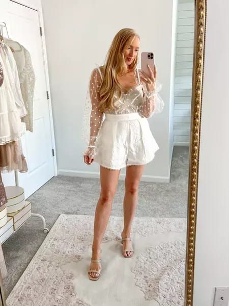 Love this statement too from petal and pup. I would get your normal size. Pair with white shorts for a date night, bridal look and spring outfit! #LTKunder100 #LTKstyletip Trip Outfit, Petal And Pup, Bachelorette Trip, Trip Outfits, Warm Weather Outfits, Style Inspiration Summer, Bridal Look, Summer Outfit Inspiration, White Bridal