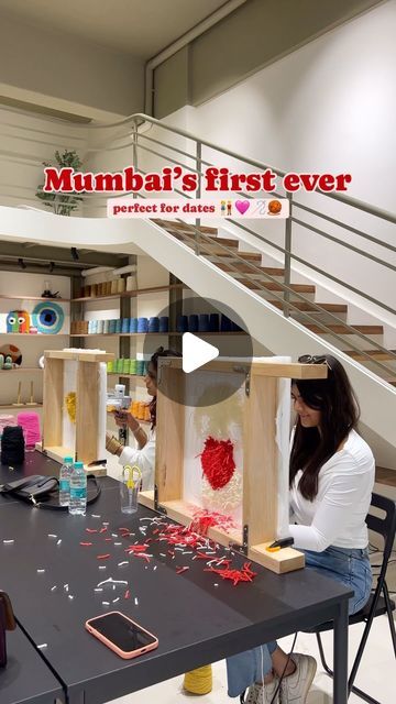 Bombay Buzzz (Griva Jain ) - Travel & Experiences on Instagram: "#BbuzzzFinds : Mumbai’s first ever and the most unique experience 🩷🧶🪡✨ This is a tufting workshop ( rug making ) at @theclumsystudio_  •Perfect for dates , anniversaries ,birthdays , solo dates  •It is a lot of fun  📍Prabhadevi  Make a plan nowww!  Follow @bbuzzz08 for more such unique concepts   #bbuzzz #bombaybuzzz #mumbai #dateconcepts  Things to do in Mumbai , Art Studio , Rug Making , Tufting , Surprise" Tufting Workshop, Things To Do In Mumbai, Mumbai Art, Studio Rug, Navi Mumbai, Make A Plan, Activities To Do, Creative Activities, Travel Experience