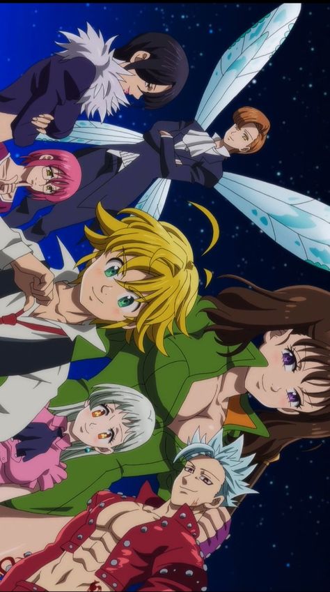 7 Deadly Sins Wallpaper, 7ds Wallpaper, The Seven Deadly Sins Wallpaper, Seven Deadly Sins Wallpaper, Elizabeth Seven Deadly Sins, 7 Sins, Seven Deady Sins, Anime City, The Seven Deadly Sins